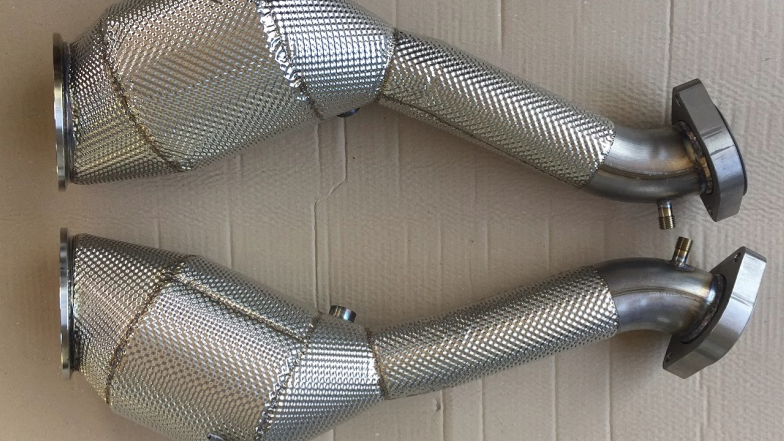 Photo of Fiammenghi Italia 6-1 Manifolds with 200-Cell Sport Cats for the Ferrari 599 GTB/SA Aperta - Image 4